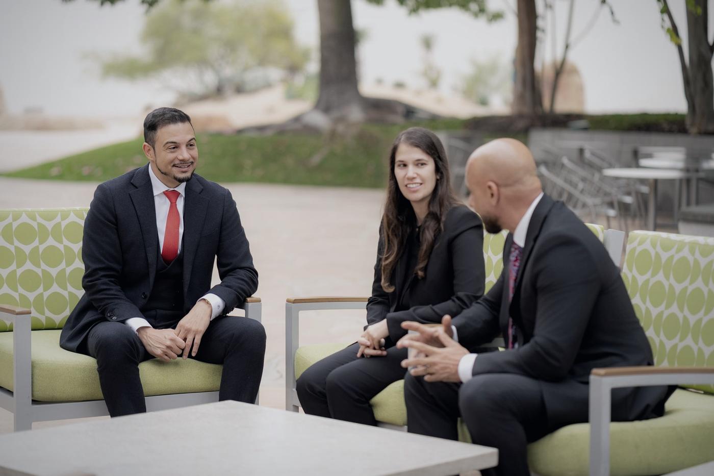 The LaCour partners in conversation